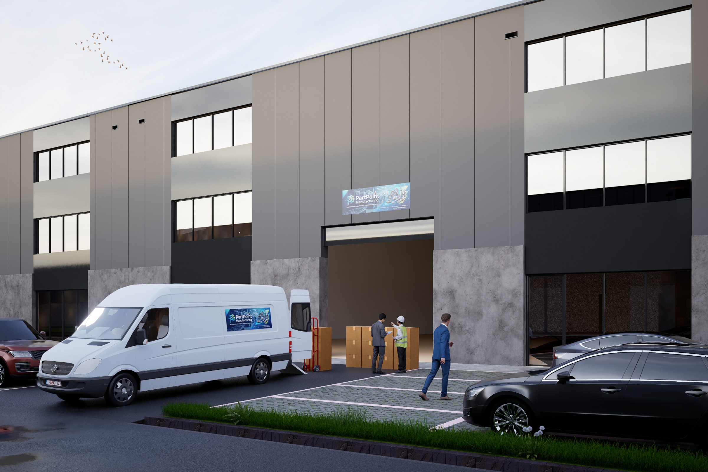 Industrieel KMO park , beeld 1