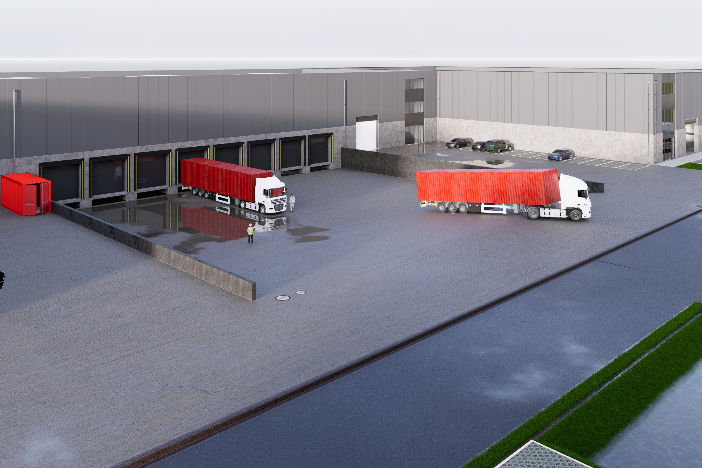 Industrieel KMO park , beeld 2